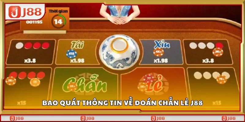 Bao quát thông tin về đoán chẵn lẻ J88