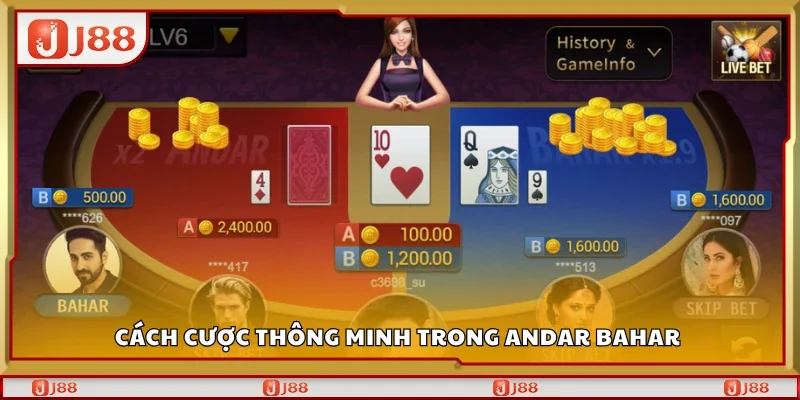 Cách cược thông minh trong Andar Bahar J88