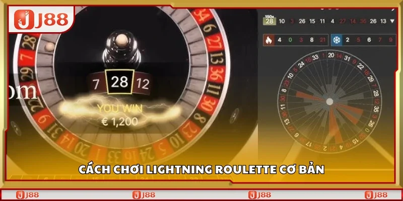 Hướng dẫn chơi Lightning Roulette cơ bản