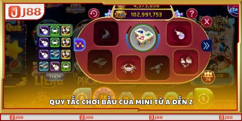 Quy tắc chơi bầu cua mini từ a đến z