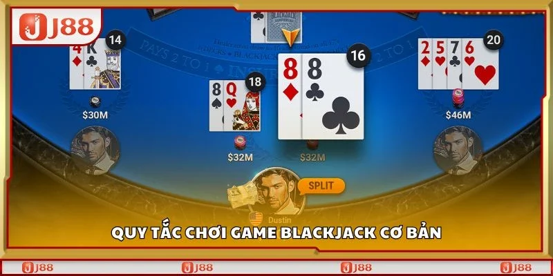 Quy tắc chơi game blackjack cơ bản