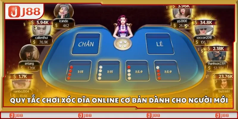 Quy tắc chơi Xóc Đĩa online cơ bản dành cho người mới